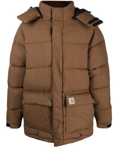 Carhartt Milter Jacket Clothing - Brown