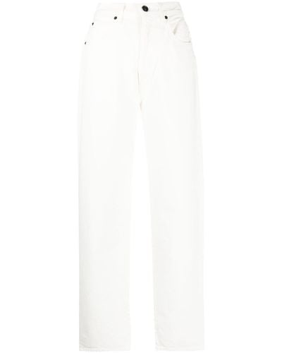 SLVRLAKE Denim Koko Jeans mit hohem Bund - Weiß