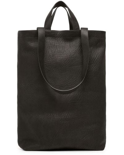 Marsèll Sporta Leather Tote Bag - Black