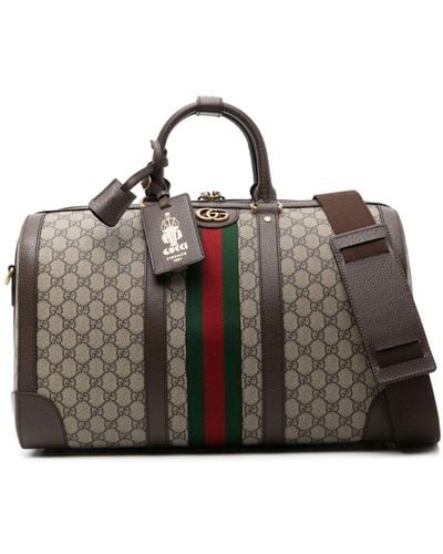 Gucci Small Savoy Holdall - Brown