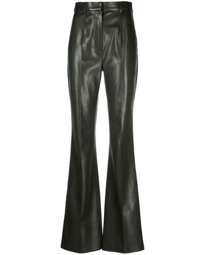 Nanushka Pantalon Leena en cuir artificiel - Gris