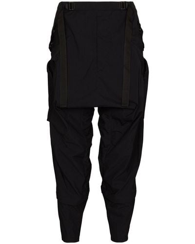 ACRONYM Pantalon Encapsulated à poches cargo - Noir
