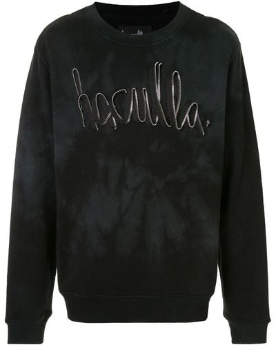 Haculla Sweatshirt mit Reißverschlussdetail - Schwarz