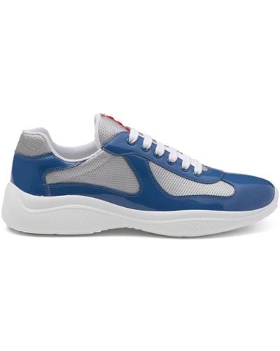 Prada America's Cup Sneakers - Blauw