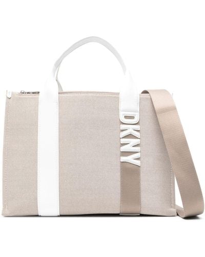DKNY Medium Holly Tote Bag - White