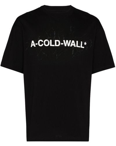 A_COLD_WALL* Camiseta Core con logo - Negro