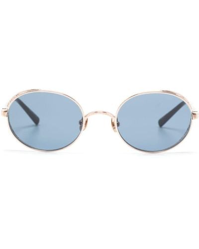 Matsuda M3137 Round-frame Sunglasses - Blue