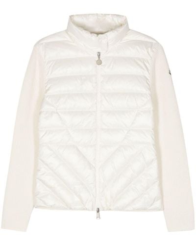 Moncler Jacke aus Wolle - Weiß