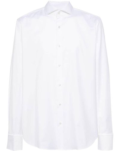 BOSS Langärmeliges Hemd - Weiß