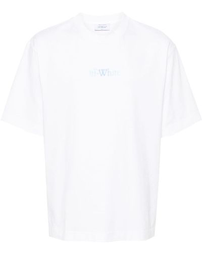 Off-White c/o Virgil Abloh Arrow Skate Cotton T-shirt - White
