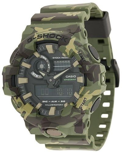 G-Shock Casio X Camouflage Horloge - Groen