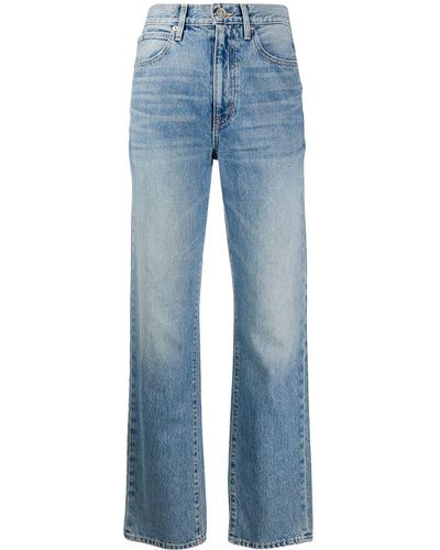 SLVRLAKE Denim Straight-leg Jeans - Blue