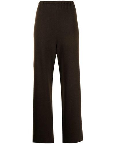 16Arlington Mandrake Wide-leg Wool Pants - Black