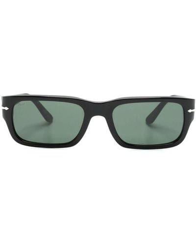 Persol Adrien Rectangle-frme Sunglasses - Green