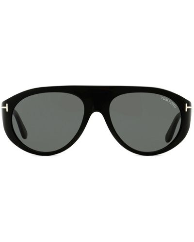 Tom Ford Gafas de sol con montura piloto - Negro