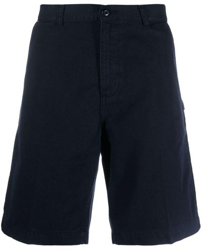 Carhartt Katoenen Shorts - Blauw