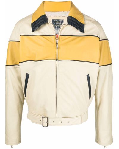DIESEL Dxd-22-l03 Leather Jacket - Multicolour