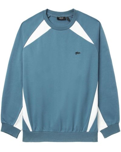 FIVE CM Sweater Met Colourblocking - Blauw