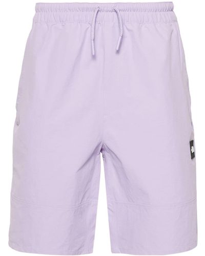 The North Face Sakami Logo-appliqué Track Shorts - Purple
