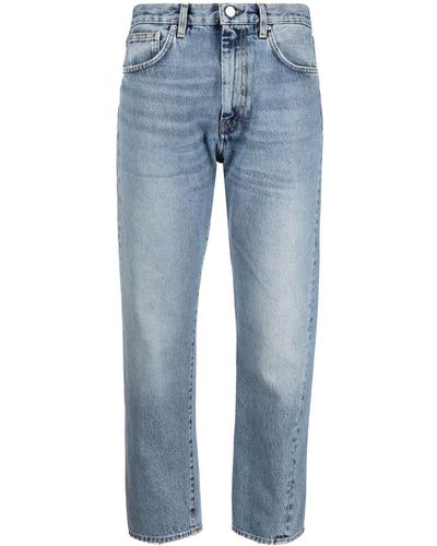 Totême Straight Jeans - Blauw