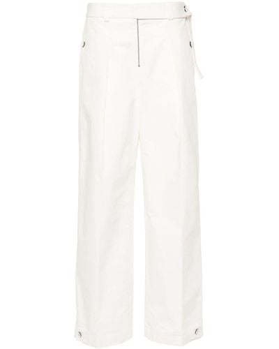 Jil Sander Straight-leg Trousers - White