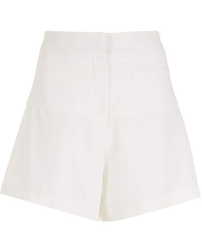 Martha Medeiros Celine Flared Shorts - White