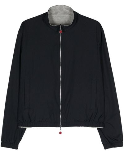 Kiton Zipped Reversible Jacket - Black