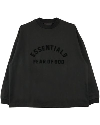 Fear Of God ロゴ スウェットシャツ - ブラック