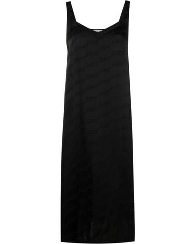 Balenciaga Slip dress oversize - Negro