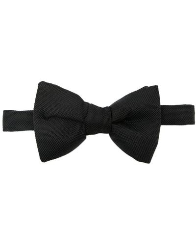 Tom Ford Textured Bow Tie - Black