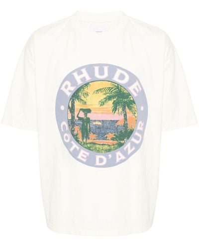 Rhude Lago T-Shirt - Weiß