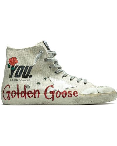 Golden Goose Zapatillas altas Francy - Multicolor