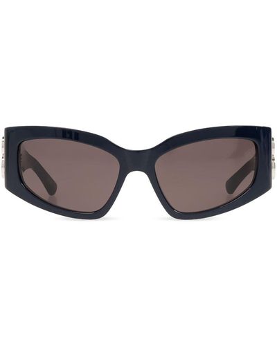 Balenciaga Bossy Cat-eye Sunglasses - Brown