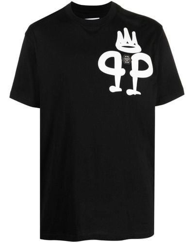 Philipp Plein Iconic Plein Tシャツ - ブラック