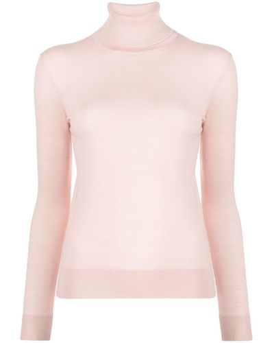 Ralph Lauren Collection Roll-neck Cashmere Jumper - Pink