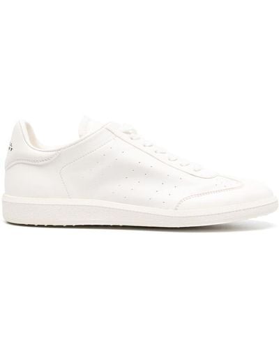 Isabel Marant Kaycee Leather Sneakers - White