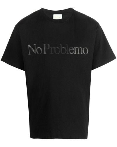 Aries No Problemo Tシャツ - ブラック