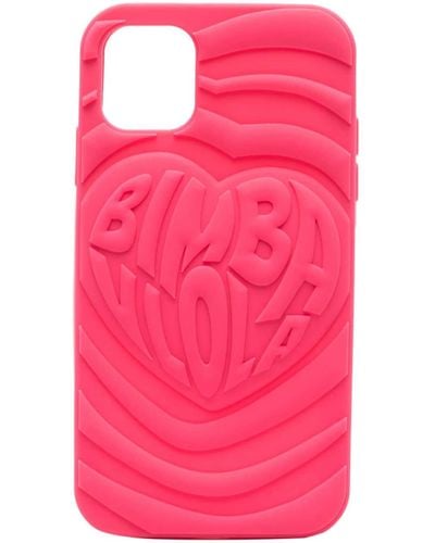 Bimba Y Lola Logo-embossed Iphone 11 Case - Pink