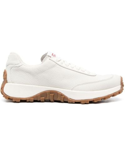 Camper Drift Trail Leather Low-top Trainers - White