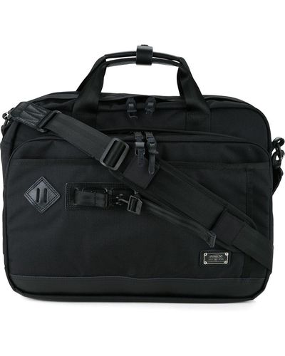 AS2OV Small Ballistic Nylon Business Bag - Black