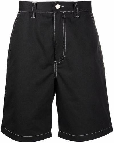 Stussy Contrast Stitch Shorts - Black