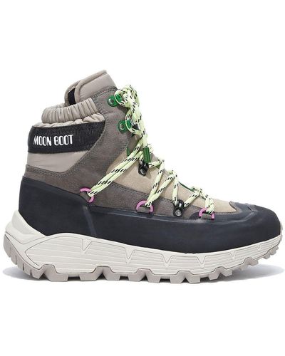 Moon Boot Tech Hiker High-Top-Sneakers - Blau