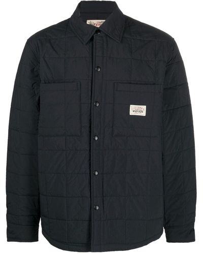 Stussy Padded Shirt Jacket - Black