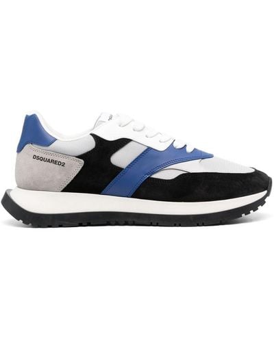 DSquared² Sneakers con design color-block - Blu