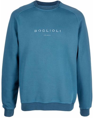 Boglioli ロゴ スウェットシャツ - ブルー