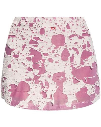 DIESEL O-RESSY skirt - Pink