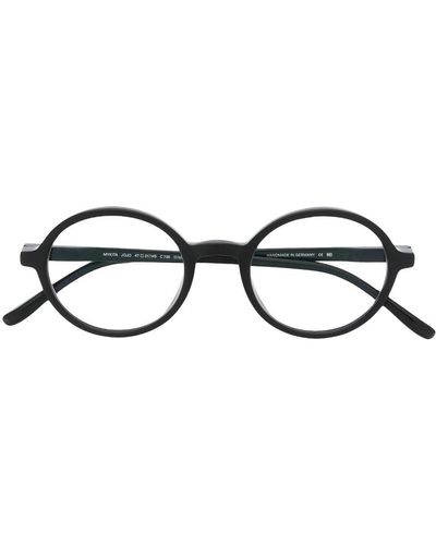 Mykita ラウンド眼鏡フレーム - ブラック