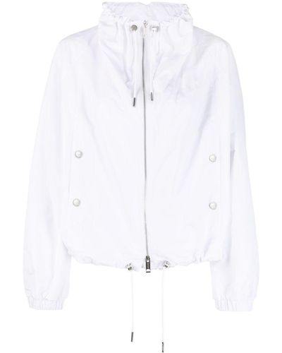Burberry Giacca con coulisse - Bianco