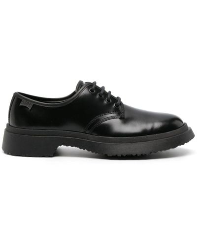 Camper Walden Leather Oxford Shoes - Black