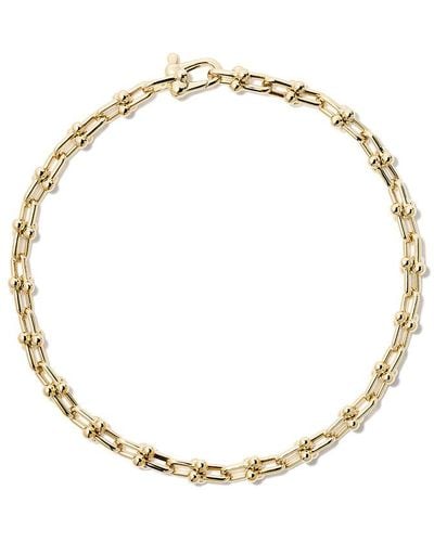 Tiffany & Co. 18kt Yellow Gold Tiffany City Hardwear Micro Link Bracelet - Metallic
